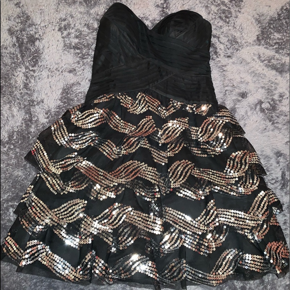 Sequin Formal Homecoming Dress